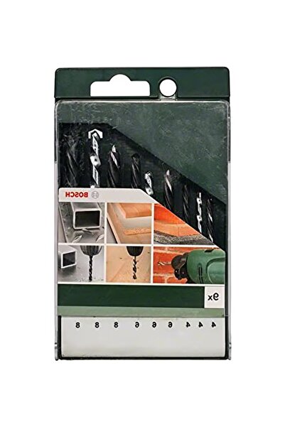 rexa مجموعة رؤوس مثقاب معدنية وبناء من 9 قطع - أسود/فضي