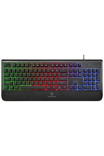 VERTUX لوحة مفاتيح ألعاب Raidkey Mx باللون الأزرق الكرزي