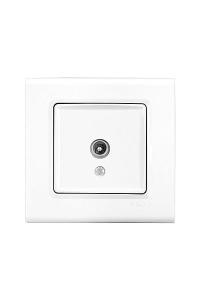 PANASONIC TV Socket Without Resistance Linnera White