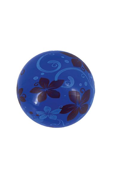 rexa 9-Inch Inflatable Beach Ball with Floral Design – Durable PVC for Pool & Outdoor Fun