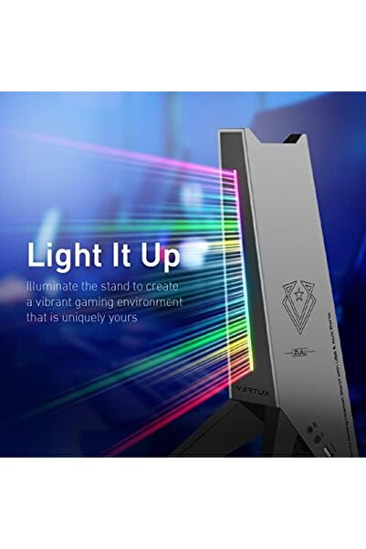 VERTUX مركز متعدد الوظائف مع حامل سماعة الرأس