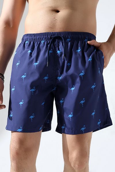 ZEND POLO Flamingo Sea Shorts