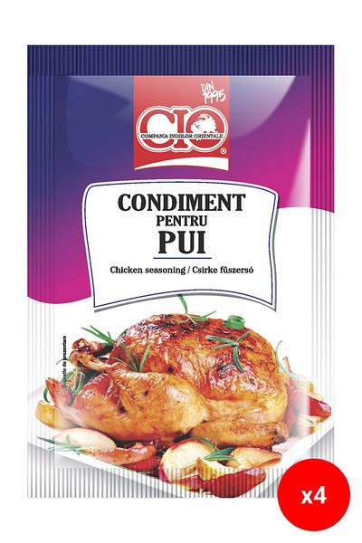 CİO Condimente pentru pui 20g x5 buc (Pachet de 4)