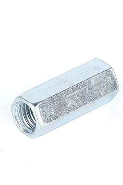 Generic XAZTY 5PCS M6 M8 M10 Galvanized Long Hex Nut Screw Connection Nut (Size : M6X10X30mm)