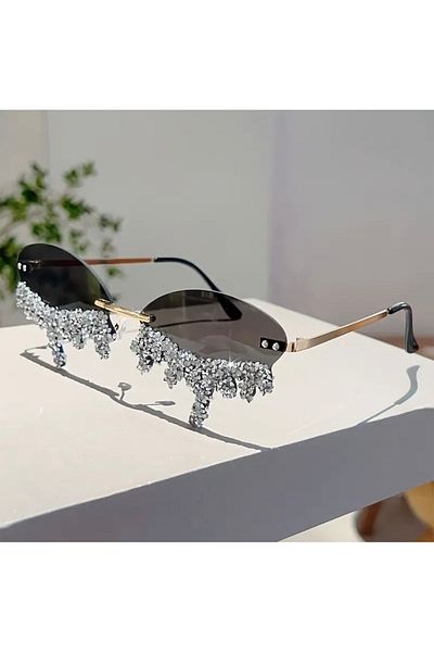 Store Black Stone Party Glasses