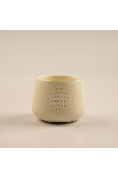 Dallaty Porcelain 6Pcs Coffee Cups Set Naseej Collection, Beige