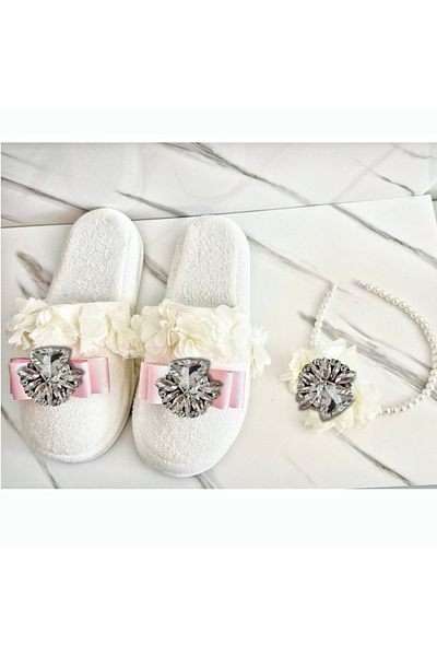 pegu baby collection Pink Ribbon Crystal Bag Maternity Slippers and Pearl Crown Avant-Garde Team