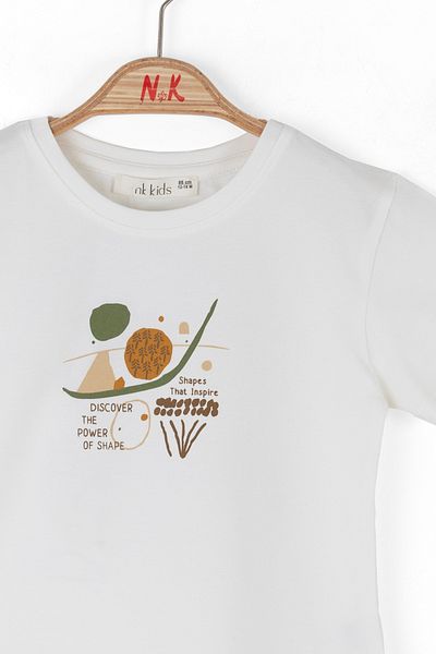 NK 48632 Garage T-Shirt Ecru
