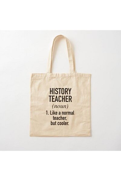 GİFTORA Raw Cloth Shoulder for History Teachers
