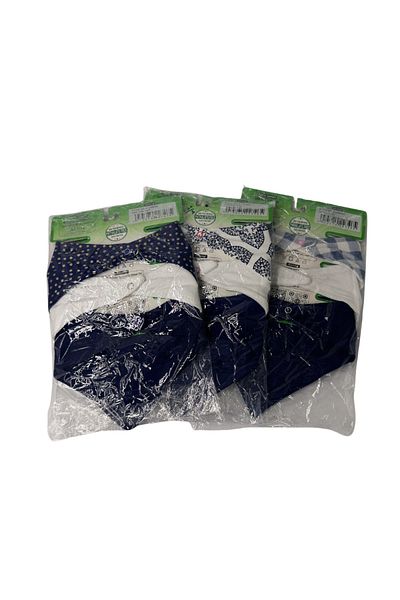 STEM 3PCS Baby Bandana Bib Set for Boys – Soft, Adjustable, Absorbent, Stylish