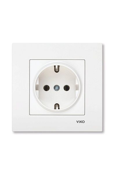 Viko by Panasonic SCHUKO Socket VIKO Karre White CLEAN TYPE