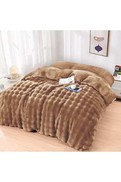 Pucioasa Spot cocoon shell 200x230cm, Brown