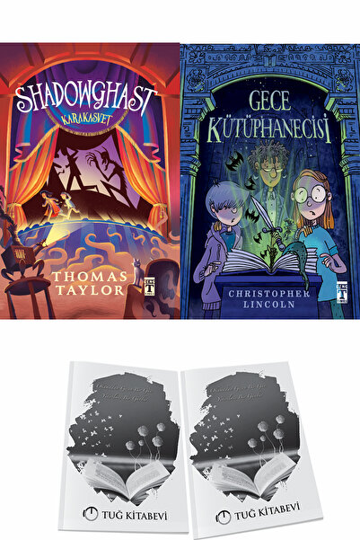 Genç Timaş Shadowghast Karakasvet ve Gece Kütüphanecisi + Hediyeli