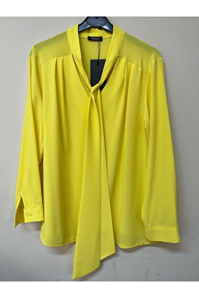 Javelin Collection Plain Bluz with Scarf and Cuffs