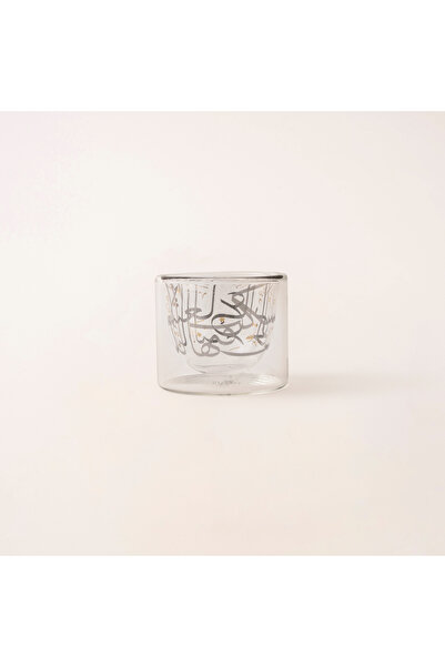 Dallaty كوب قهوة أولفا زجاج شفاف 6 قطع