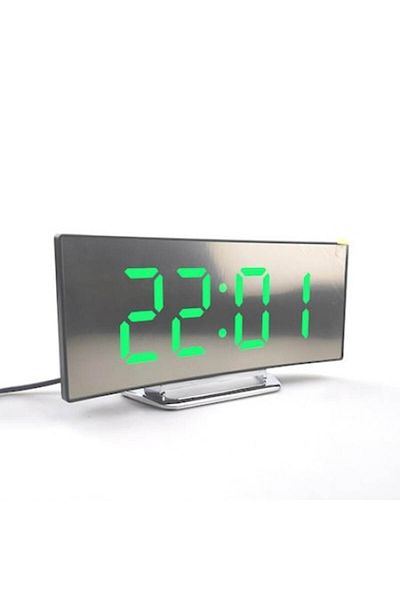 OEM Multifunctional LED Clock, Mirror, Large LCD Display, Day/Night Mode