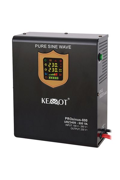 Kemot Pure Sine Wave Thermal Power Station UPS 800Va/500W 12V