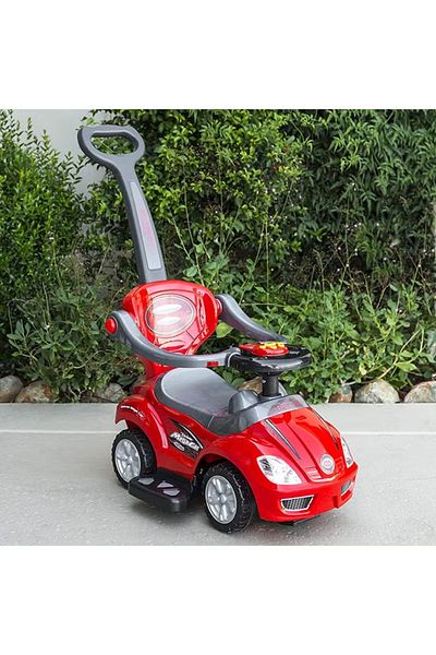 Cool Baby 3-In-1 Push And Pedal Ride On Car