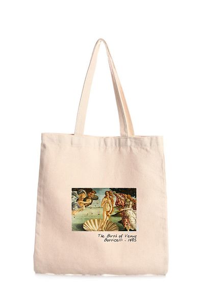GİFTORA Venus Printed Canvas Bag