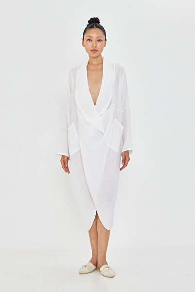 TIFFANY&TOMATO Cepli Düz Bohem Tunik