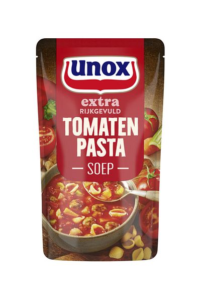 Unox Supa de paste cu rosii si chiftele 570 ml,