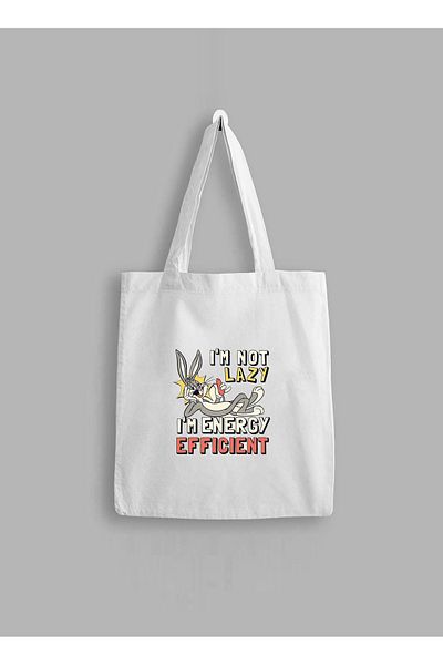 GİFTORA bugs bunny Printed Cloth Bag Tote Bag