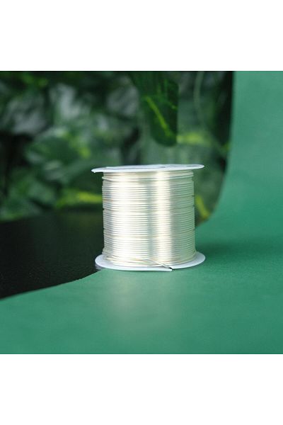 Prestij Boncuk 1.0mm Copper Wire Silver Jewelry Wire Filography Wire Flower Wire 100 Grams