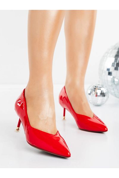 Abloom Stiletto Shoes A6480 Red |