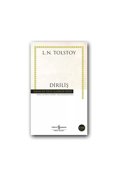 TÜRKİYE İŞ BANKASI KÜLTÜR YAYINLARI Diriliş (Karton Kapak) - Lev Tolstoy, Ede...