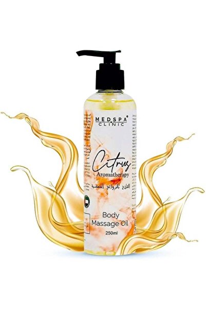 MEDSPACLINIC زيت تدليك الجسم بالحمضيات. مزيج منعش من العلاج العطري، 250 مل - ...