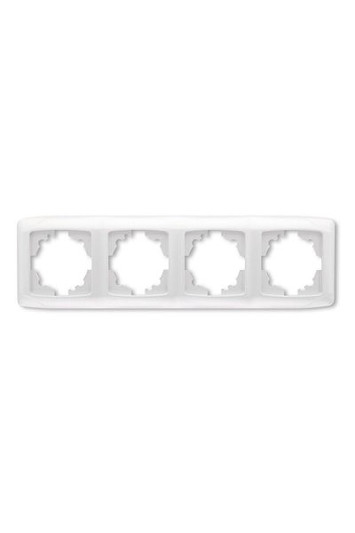 Viko by Panasonic Horizontal Frame for 4 Modules Carmen Viko