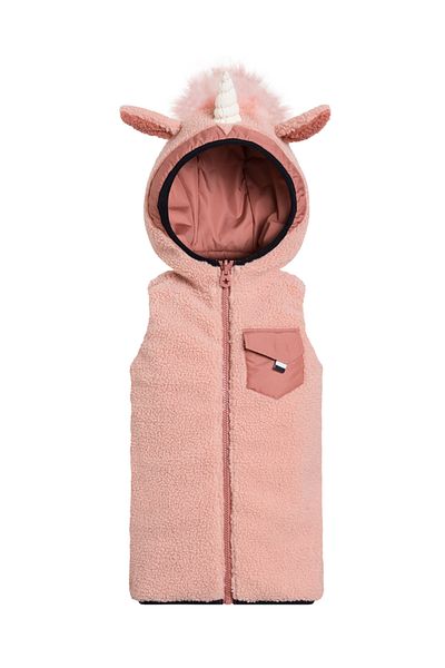WeeDo FunWear UNIDO REVERSIBLE UNICORN FLEECE VEST