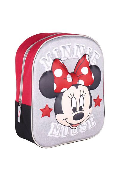Disney Preschool backpack - Minnie Mouse, 3D design, 31 x 25 x 9 cm