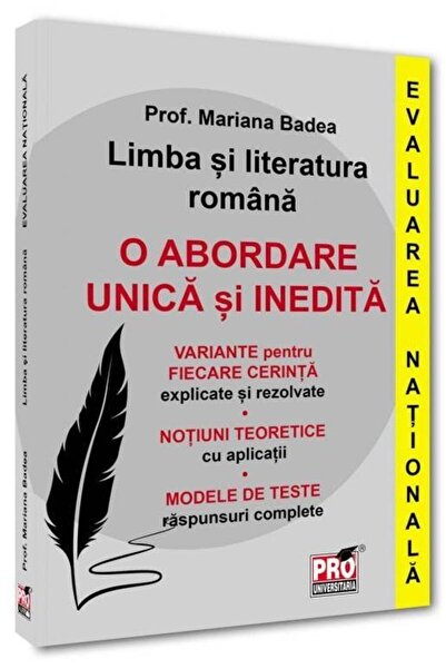 Editura Pro Universitaria Limba Si Literatura Romana. Evaluarea Nationala. O