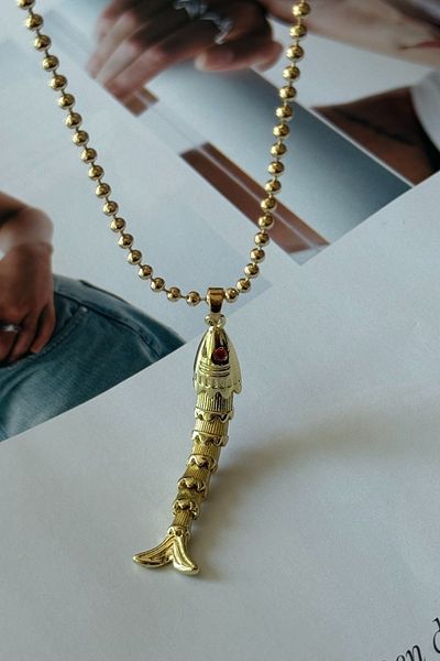 Trendy Butik سلسال السمك الذهبي