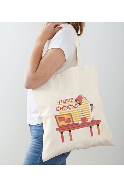 GİFTORA Home Sapiens Designed Raw Cloth Shoulder