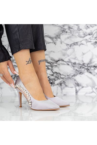 mei Stiletto Shoes 2XKK7 Grey