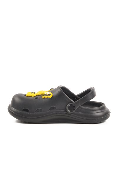 AYAKMOD Black Eva Lightweight Girl's Sabo Slippers 303 F