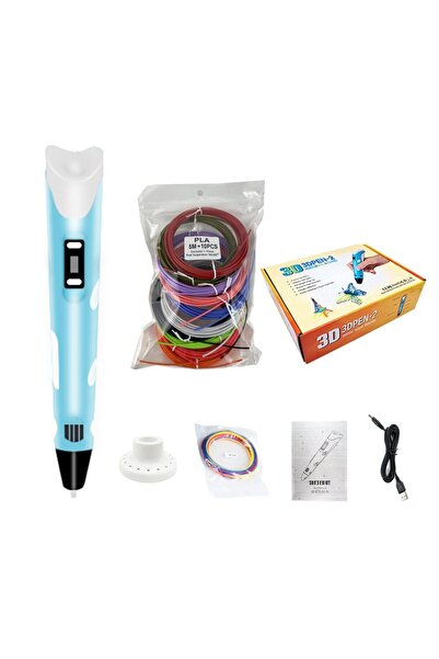 OEM 3D Pen with 50m Filament Included, Blue