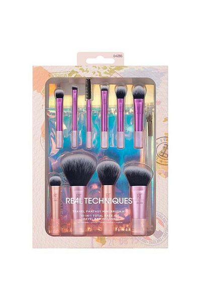 Real Techniques RT Travel Fantasy Mini Travel Brush Set Rust