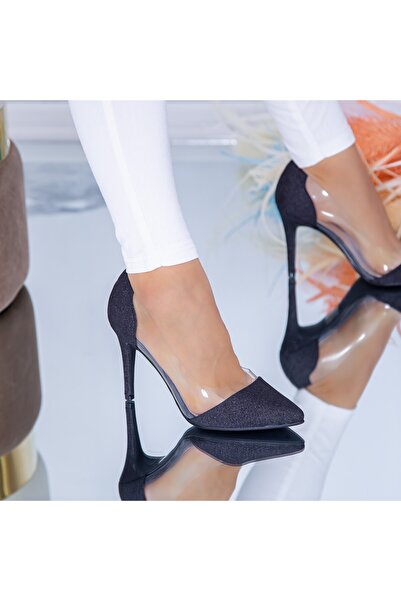 mei Обувки на тънък ток XKK196 Черни |