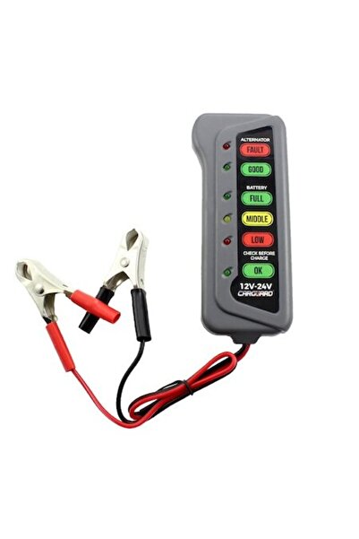 CarGuard Tester de alternator și baterie/acumulator Carguard, afișare LED, pe...