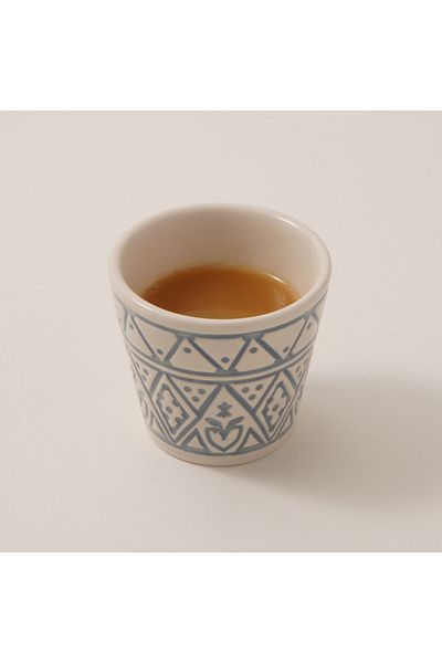 Dallaty Porcelain Coffee Cups Set 6Pcs, Blue