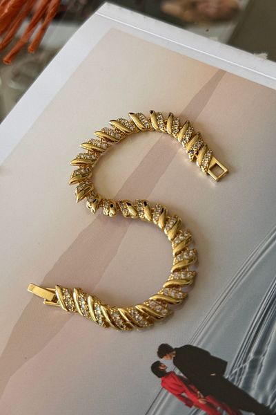 Trendy Butik Full Zircon Stone Bracelet