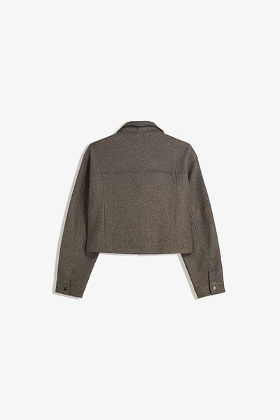 Bershka Soft felt texture jacket