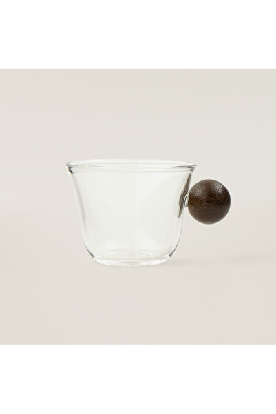 Dallaty 6pcs coffee cup set with wooden handles