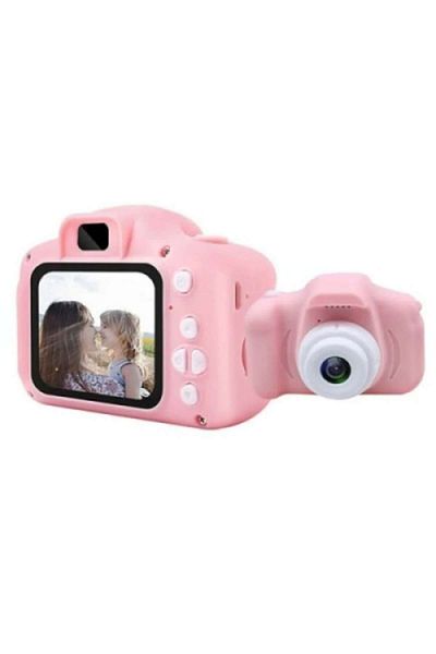 Ugyismegveszel Digital Camera for Kids, 1000 mAh, Pink