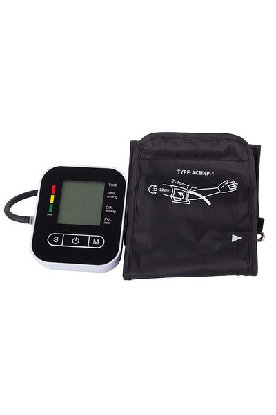 divendi-ro Electronic sphygmomanometer for the arm, with LCD display, shows blood pressure