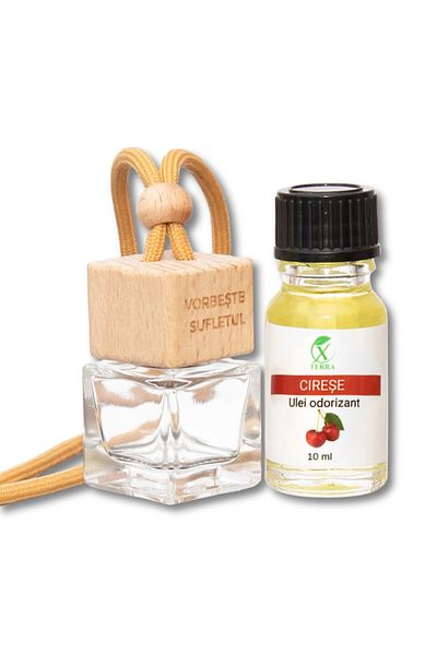 XTERRA CAR FRESHENER | DIFFUSER BOTTLE AND CHERRY OIL SET | 10 ml