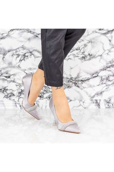 mei Stiletto Shoes 2SY18 Grey